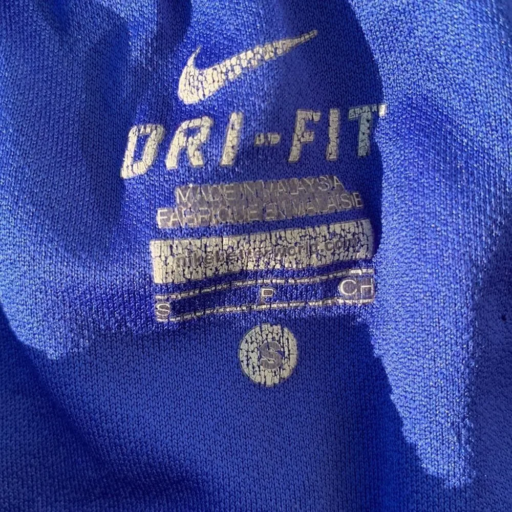 Nike royal blue and‎ pink running shorts with liner size small